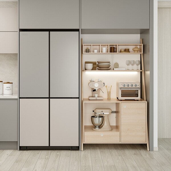  [일룸] 레마 1000폭 카페장 (조명형 멀티탭), 뉴트럴밤나무(NCC) 