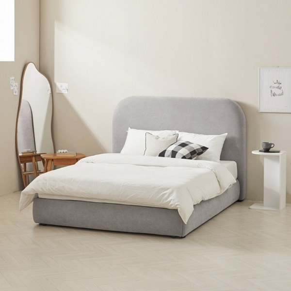 [신혼부부 강력추천] 파로마 바리오 아쿠아텍스 호텔형 패브릭침대 슈퍼싱글 SS 프레임만, 아이보리