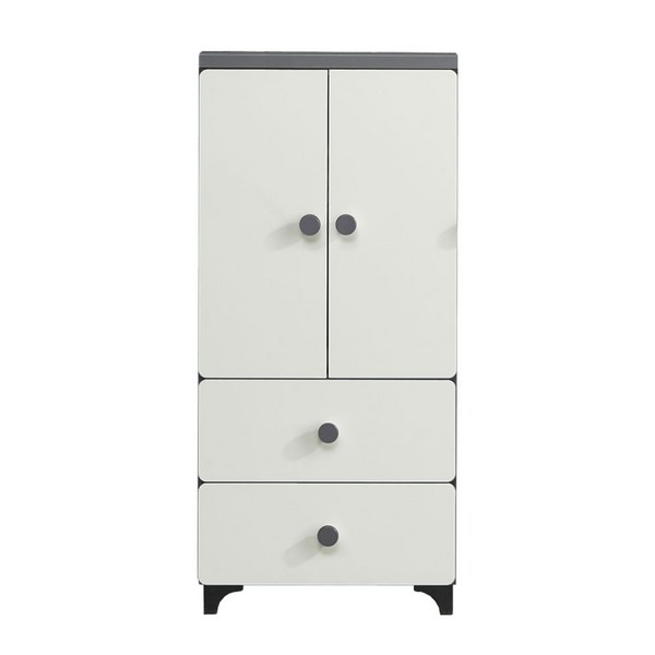 루팡 베이비장 아동옷장 베이비옷장 아기옷장 아기서랍장 유아옷장, 루팡 투서랍장(도어), 그레이화이트