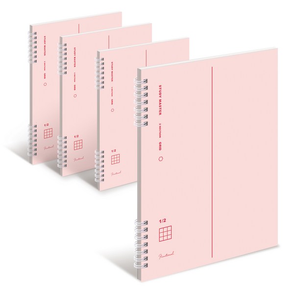 뮤니드 It spring 좌철 2분할 그리드 노트
