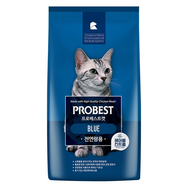 프로베스트 캣 블루 7.5kg 고양이 사료, 1개