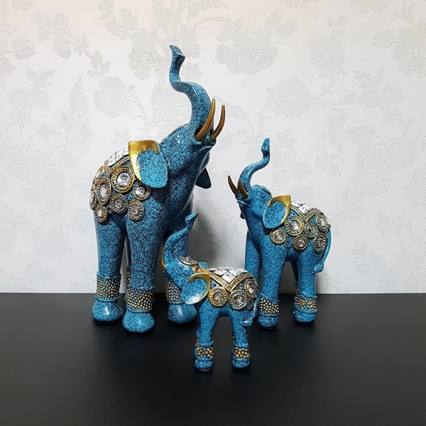  다잇홈데코 슬림 코끼리 3p set 