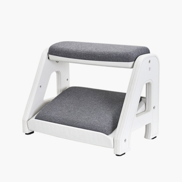 사무실 컴퓨터 게이밍 학생 공부 의자 풋쉬풋쉬 발받침대, 화이트, 코랄