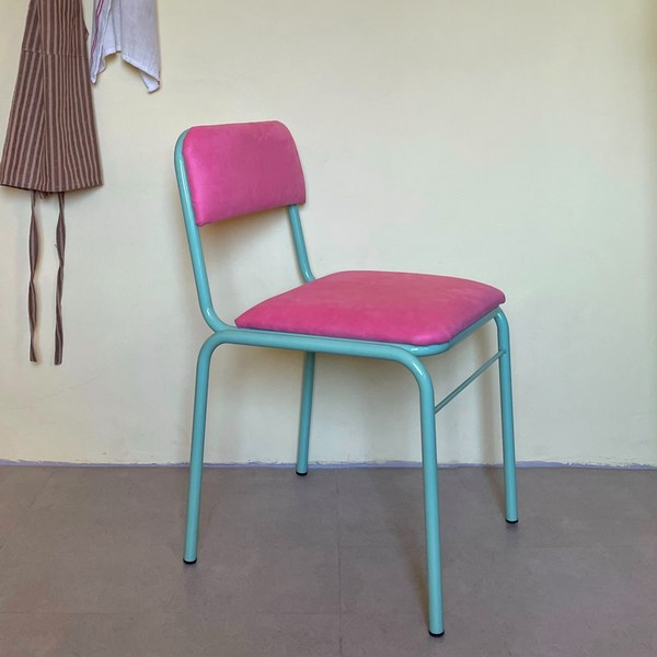 텐더 비비드 의자 카페 레트로 감성 인테리어 체어 원체어, Vivid Aqua [비비드 아쿠아] 민트, 1개