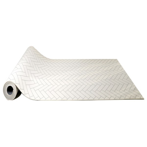  맘앤마음 논슬립 발코니 놀이방매트, 헤링본 화이트 