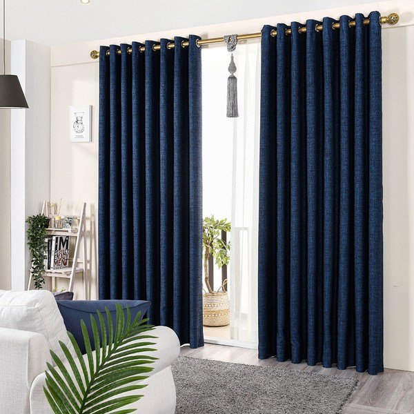  리더디자인 무난한 사계절암막커튼 아일렛형 사은품 자석타이백증정 