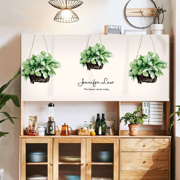 다용도 가리개커튼 바란스 주방 책장 찍찍이가리막, 선택5.시쿨란토(120x50), 1개