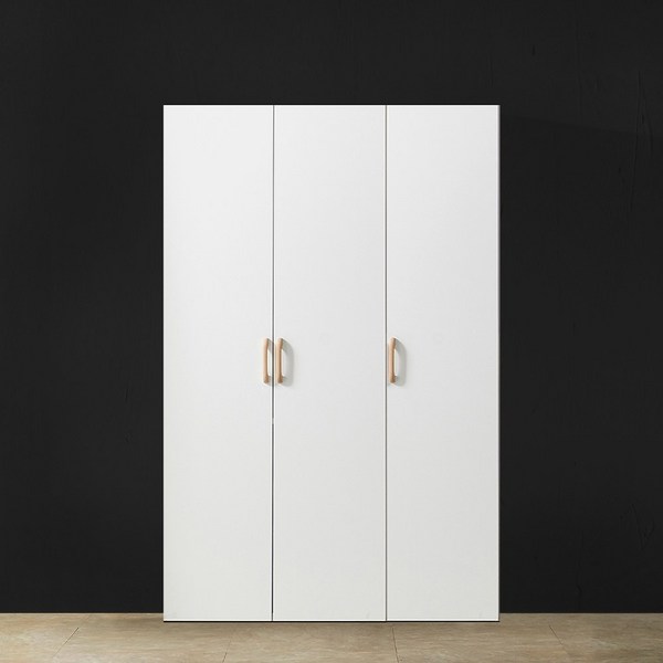  이온 1200 장롱세트 (800옷장이불장+400옷장) 시스템장 싱글 원룸 수납 침실 장농 옷장, 화이트, 이불장 세트 