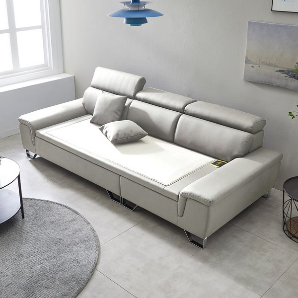 예암 효도선물 흙침대 황토볼 돌침대 카우치소파 온돌 온열, 조이 황토볼_그레이