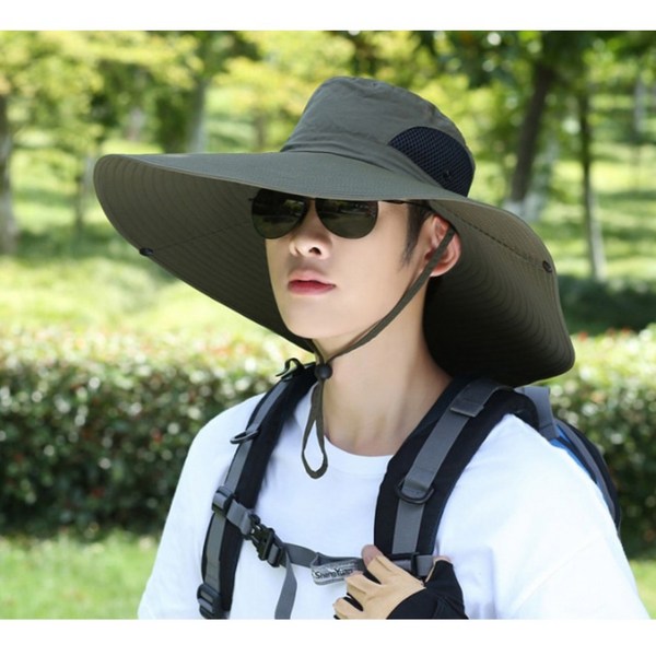 PANGPANG 챙넓은 모자 와이드챙 360도 햇빛 차단