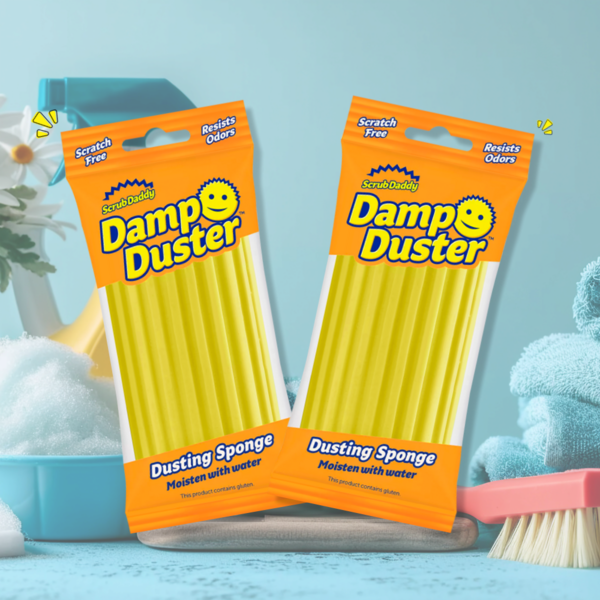  스크럽대디 먼지 더스트 청소 스펀지 국내배송 정식수입 정품 Scrub Daddy Damp Duster 2개 