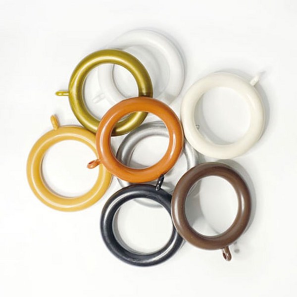  리프트업 커튼링35mm 10개 1세트, 아이보리 