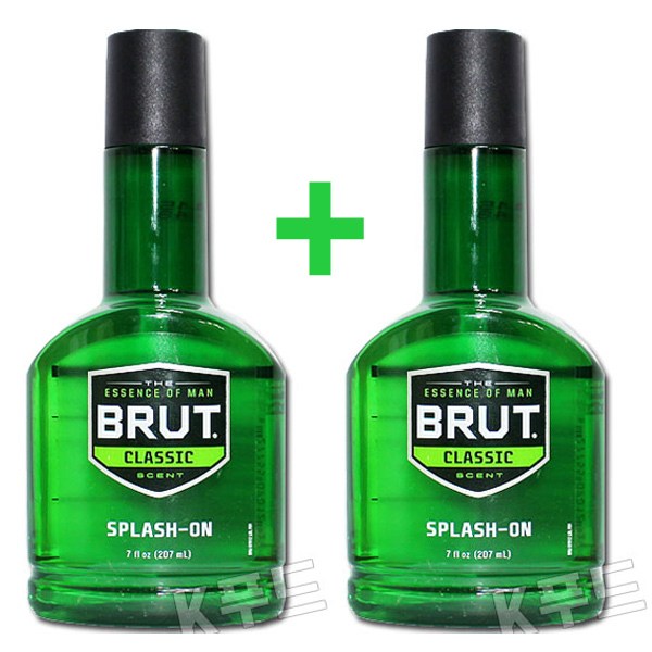 (무료배송) BRUT 브루트 스킨 207ml 1+1 스플래쉬온, 2개