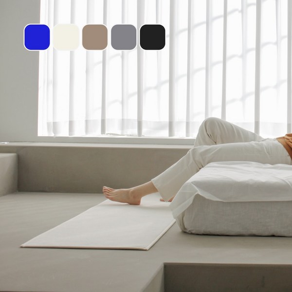  라익디스 미니멀 러그 카페트(E100)주방 매트 (5컬러), [주방 매트] 50x150cm, Grey (그레이) 