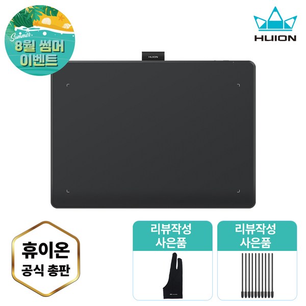 [8월 썸머이벤트] 휴이온 HUION Inspiroy Frego L610 블루투스 타블렛, 단품