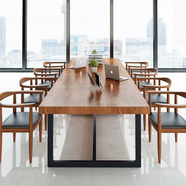 우드슬랩 스타벅스 테이블 식탁 10인용 고재 2 3 m, 200x80x75 나무 두께 8 cm