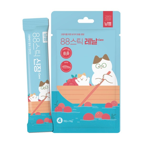 냥쌤 88스틱 고양이 츄르