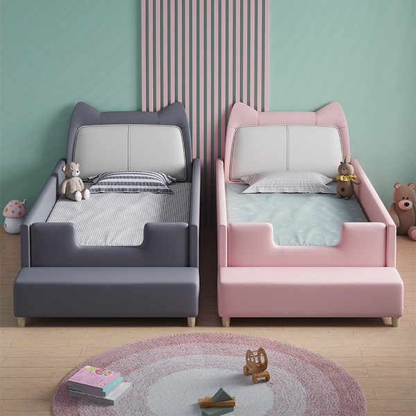 쌍둥이침대 쌍둥이베드 침대 쌍둥이 아동 어린이, 싱글침대 + 매트리스65x160