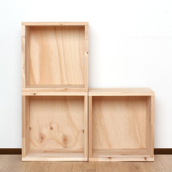 베스타가구 원목공간박스