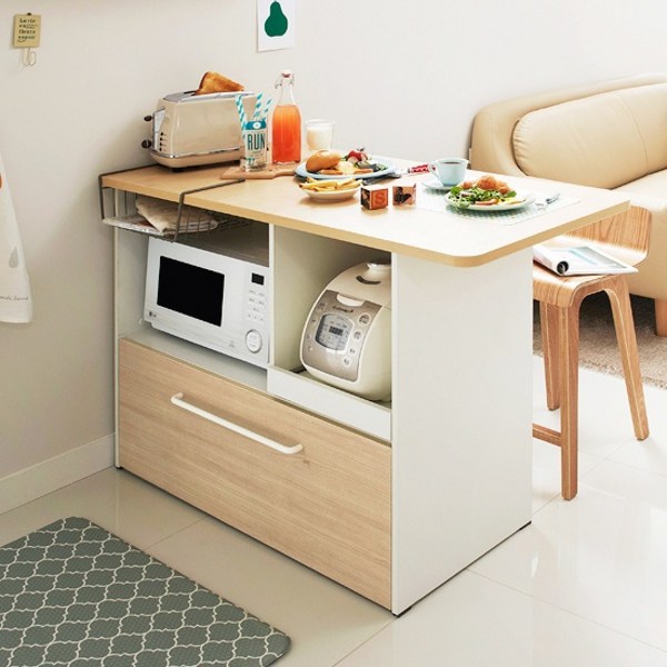 한샘 머그 아일랜드식탁_의자 미포함, 한샘 머그 아일랜드식탁 (의자 미포함)