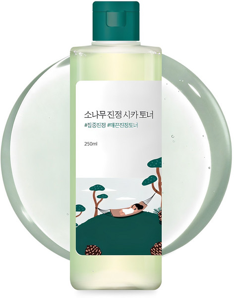 라운드랩 소나무 진정 시카 토너, 250ml, 1개