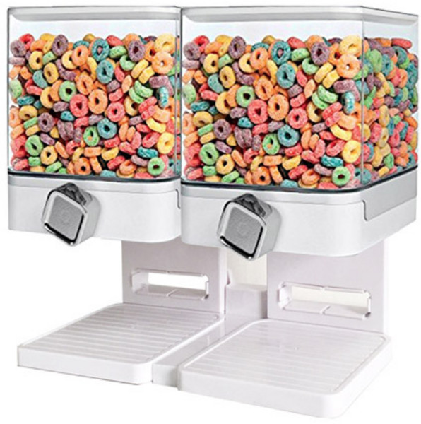 푸코 시리얼디스펜서 2구 사각화이트, 1개