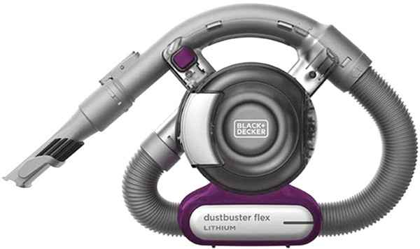 블랙앤데커 플렉시블 코끼리코 무선 핸디형 청소기 PDB315JP, 보라