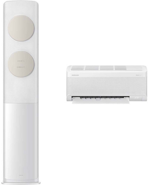 삼성전자 56.9㎡ + 18.7㎡ BESPOKE AI 무풍 클래식 홈멀티형 에어컨 AF70F17D11BRT + 리모컨 세트 방문설치, 일반배관형