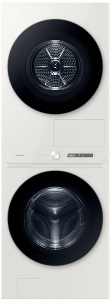 [10% 환급가전] 삼성전자 BESPOKE 그랑데 AI 원바디 Top-Fit 세탁기 + 건조기 25kg + 22kg WF2522HDEEK 방문설치, 그레이지
