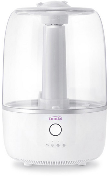 리하스 대용량 초음파 통세척 가습기 4L, TK1630(화이트)
