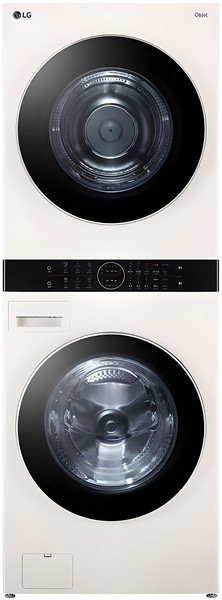 LG전자 트롬 오브제컬렉션 워시타워 세탁기 + 건조기 세트 W20EEZ 24kg + 20kg 방문설치, 네이처베이지