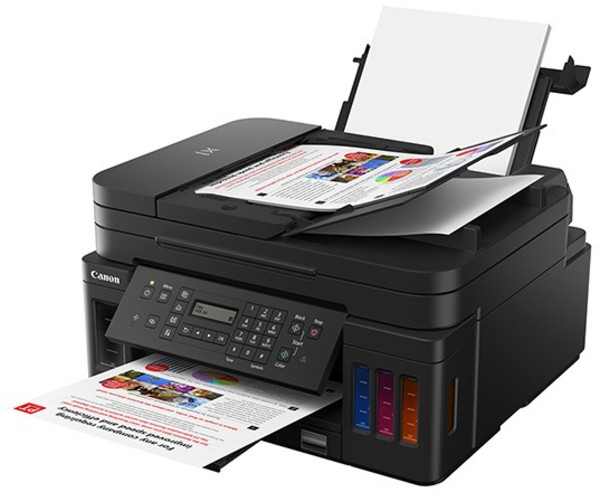 Canon PIXMA G7090 빌트인 정품무한잉크 복합기 잉크포함, 615026