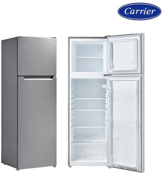 캐리어 168L 메탈실버 소형 일반냉장고 CRF-TD168MDS
