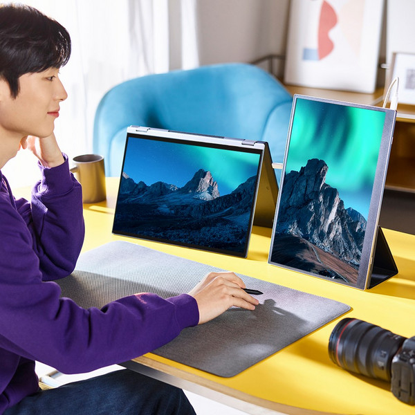 [당일발송 ] LG그램뷰 2세대 +view 16MR70 플러스뷰2 엘지 포터블모니터