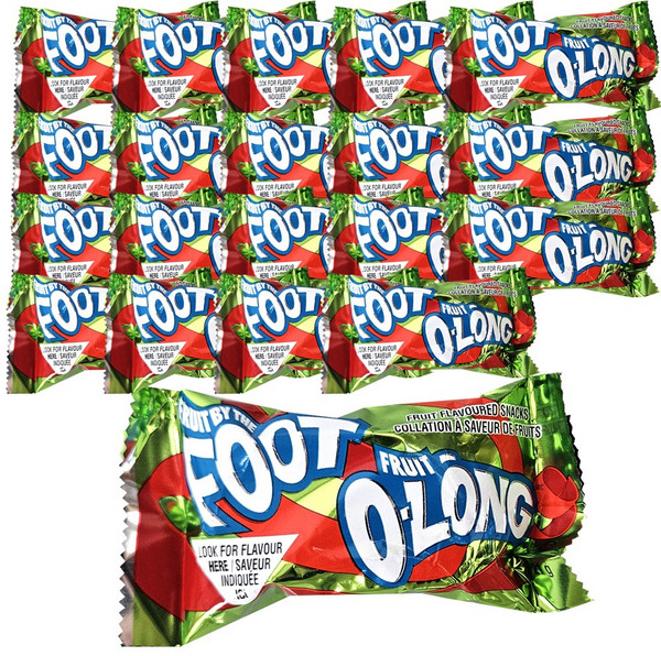 후룻바이더풋 젤리 1개입, 21g, 20개