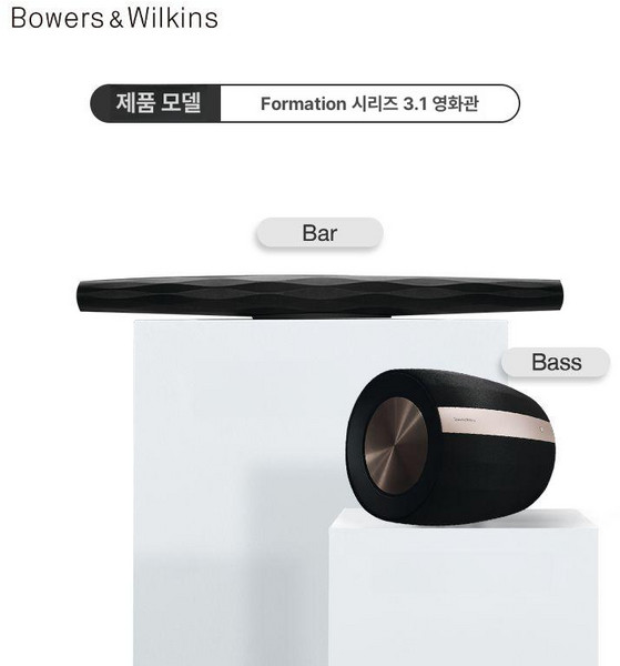 B W 파노라마3 Dolby Atomos 사운드바 홈시네마, 3.1 시네마 바+베이스, 기본 모델명/품번