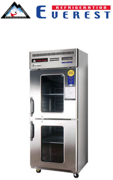 부성에베레스트 B074G-2ROOS-E 25박스 유리도어 쇼케이스