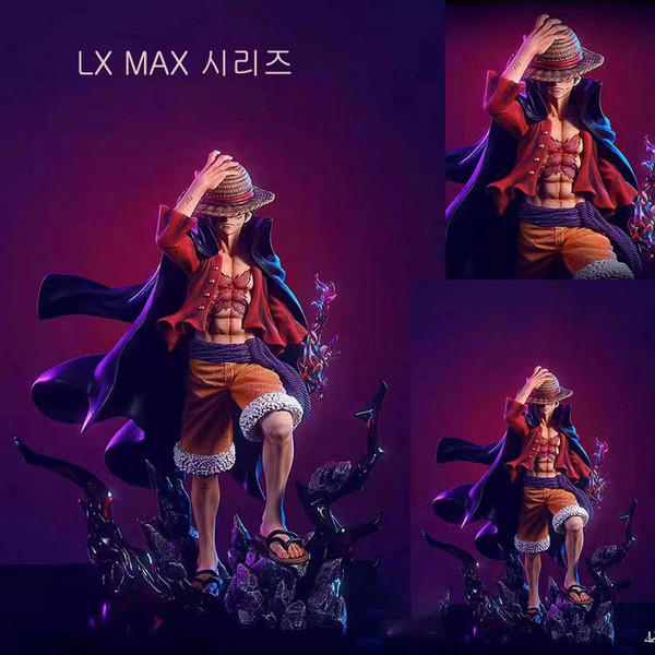 원피스 신구 사황 LX MAX루피 피규어 장식품 25CM, 1세트