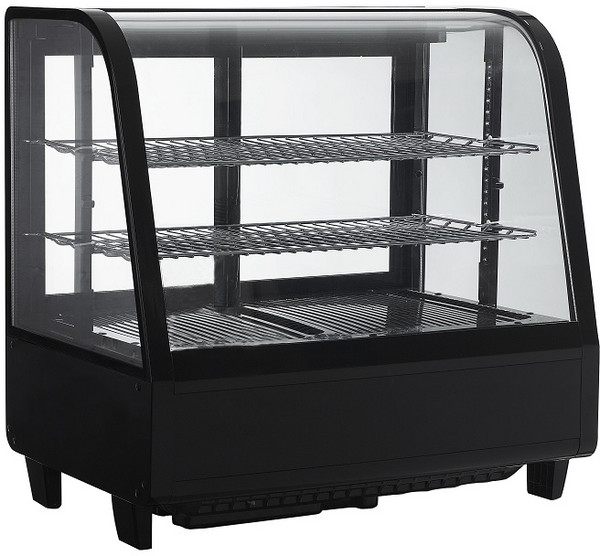 한국와이오티 탁상용 냉장쇼케이스 RTW-100L 블랙/화이트 색상 무료운임, RTW-100L(블랙)