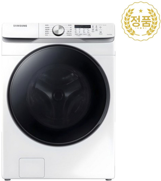 삼성전자 그랑데 드럼 세탁기 WF19T6000KW 19kg 방문설치, 화이트