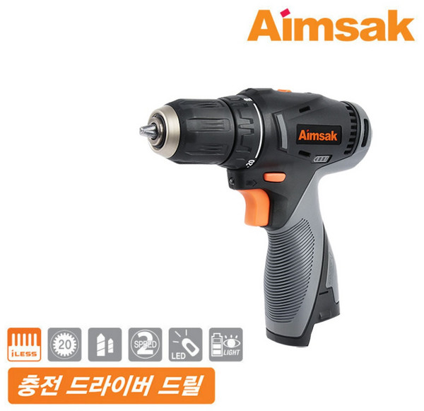 아임삭 AD414R 3G 충전 14.4V 드릴 드라이버 본체만 베어툴, 1개
