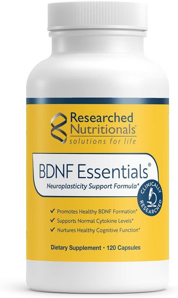 리서치뉴트리셔널 BDNF 에센셜 120캡슐 RESEARCHED, 성인남녀공용, 알약/캡슐, 1개, 120정