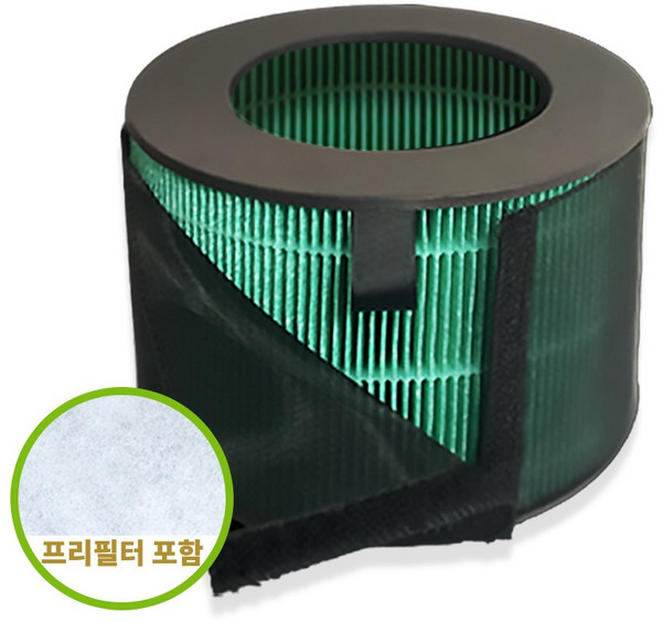 우리비즈 LG 퓨리케어 오브제컬렉션 에어로타워 에어로퍼니처 호환 공기청정기 필터 AS062PWHAR AS062PWHAT FS063PSDA 프리필터, LG 에어로타워 호환 only hepa 필터
