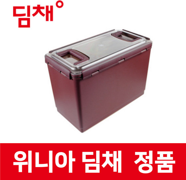 위니아 정품 EDL22GFWRS 딤채 냉장고 18.0L 김치 용기 보관 통 함 밀폐 투명EZ생생 wnk02849, 1개, 1개