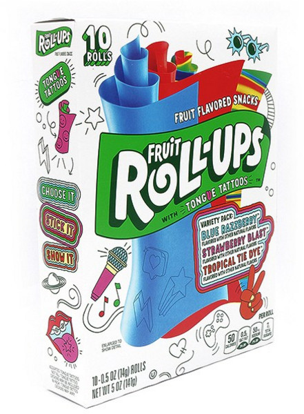 후르츠 롤업젤리 버라이어티 팩, 10개, 14g