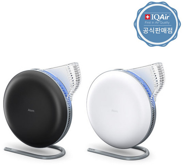 [공식대리점]아이큐에어 아템 데스크 공기청정기, 블랙