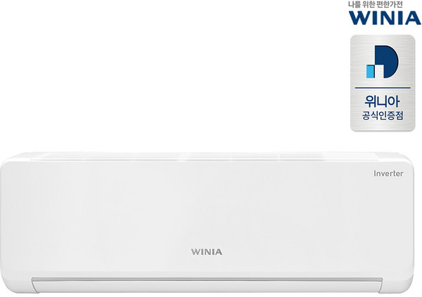 위니아 인버터 벽걸이 에어컨 WRV10HHW 서울한정판매 기본설치포함, 일반배관형