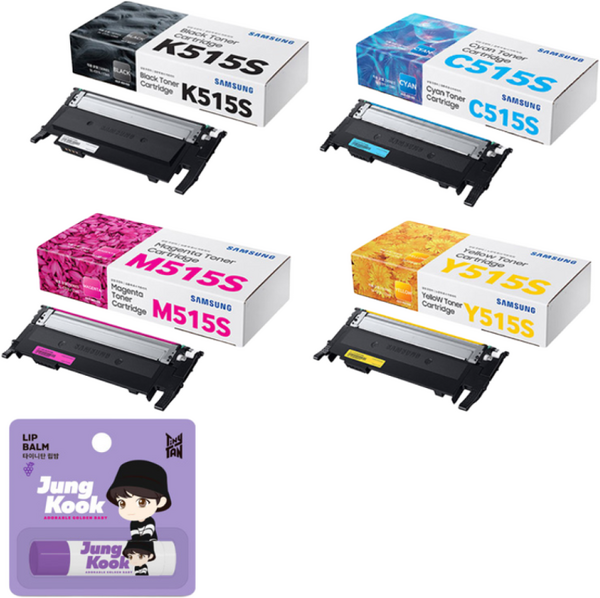 삼성 정품 토너 CLT-K515S 4색 세트 SL-C565FW C565W C515W 프린터 호환 K515S+C515S+M515S+Y515S, 1세트, 4색세트