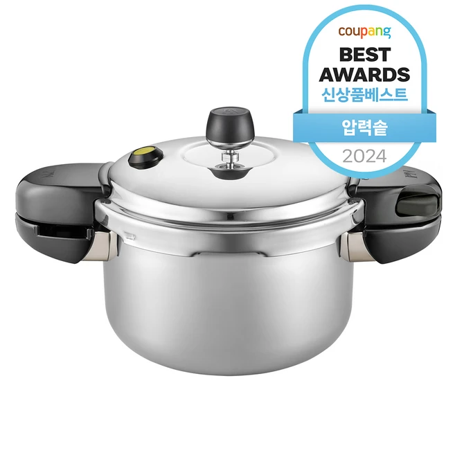 PN풍년 하이클래드 파워 IH 압력솥 2인용, 2L, 실버, 1개