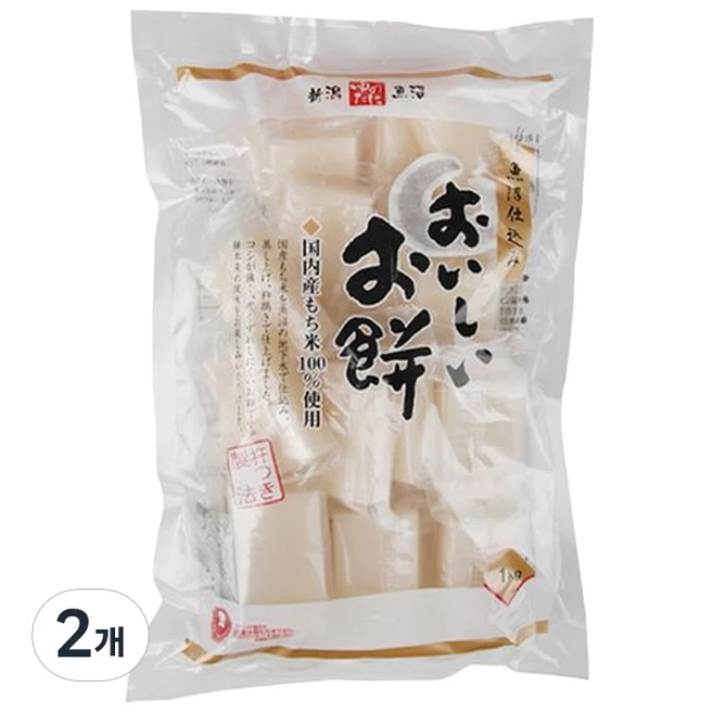 유노타니 키리모찌, 1kg, 2개